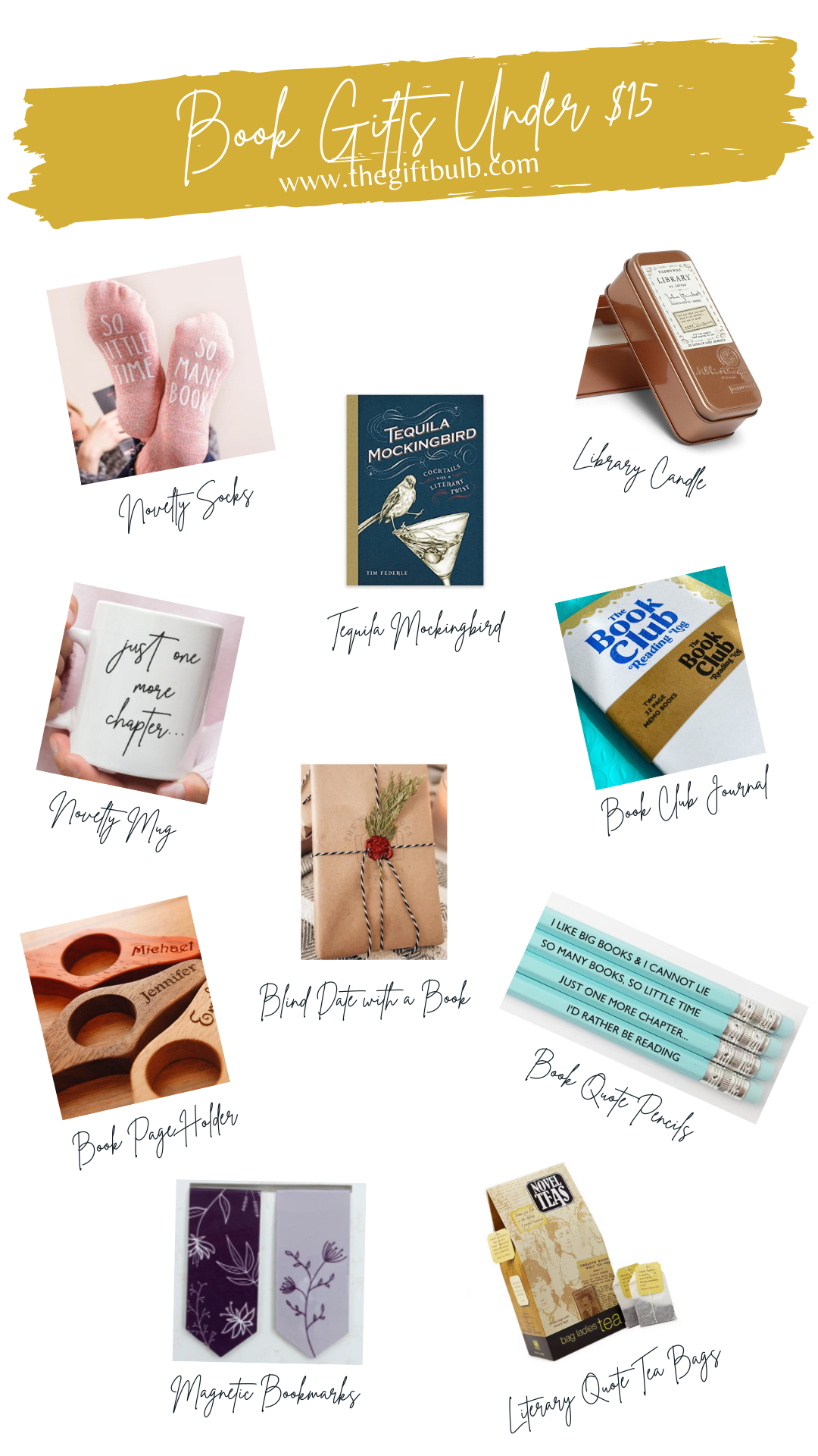 Gifts for Book Lovers - The Gift Bulb