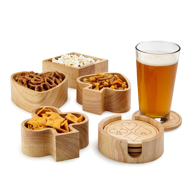 Card Player Snack Set