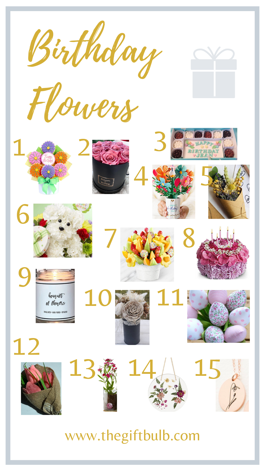 Birthday Flowers Gift Guide