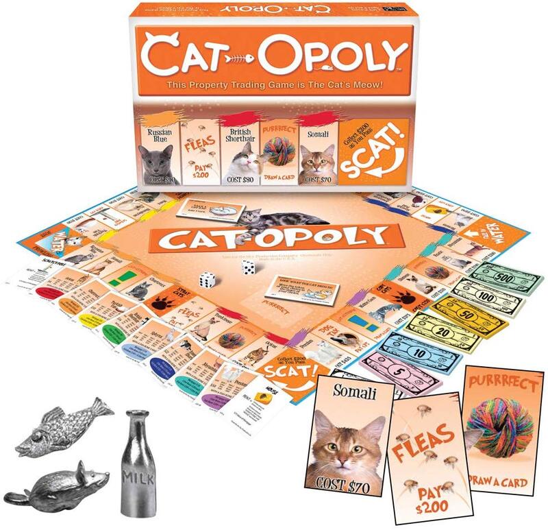 Cat-Opoly Board Game