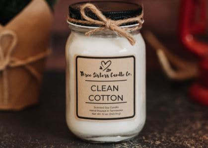 Cotton Scented Candle