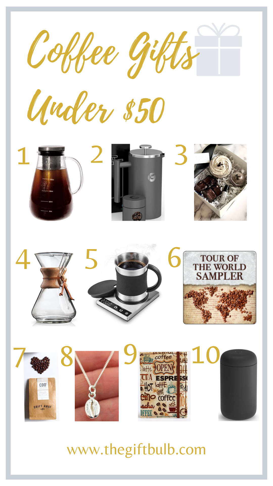 Gifts for Coffee Lovers Under 50