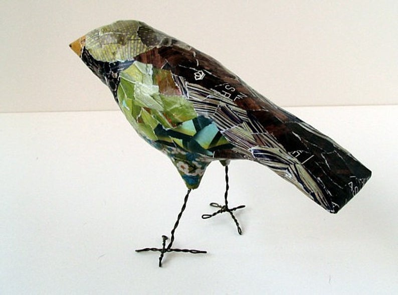 Paper Mache Bird