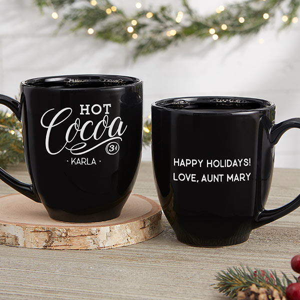 Customized Hot Cocoa Mug