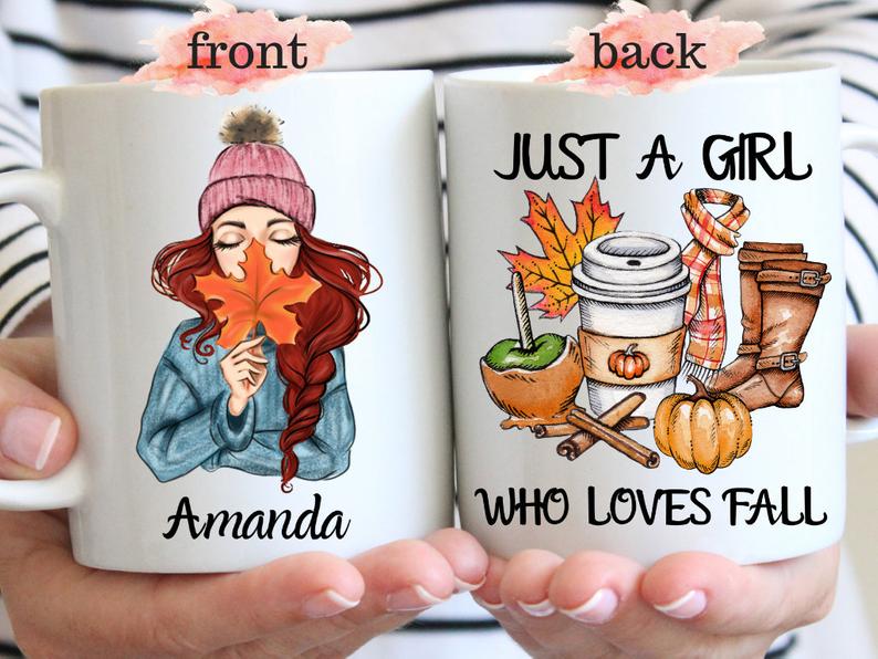 Fall Girl Mug
