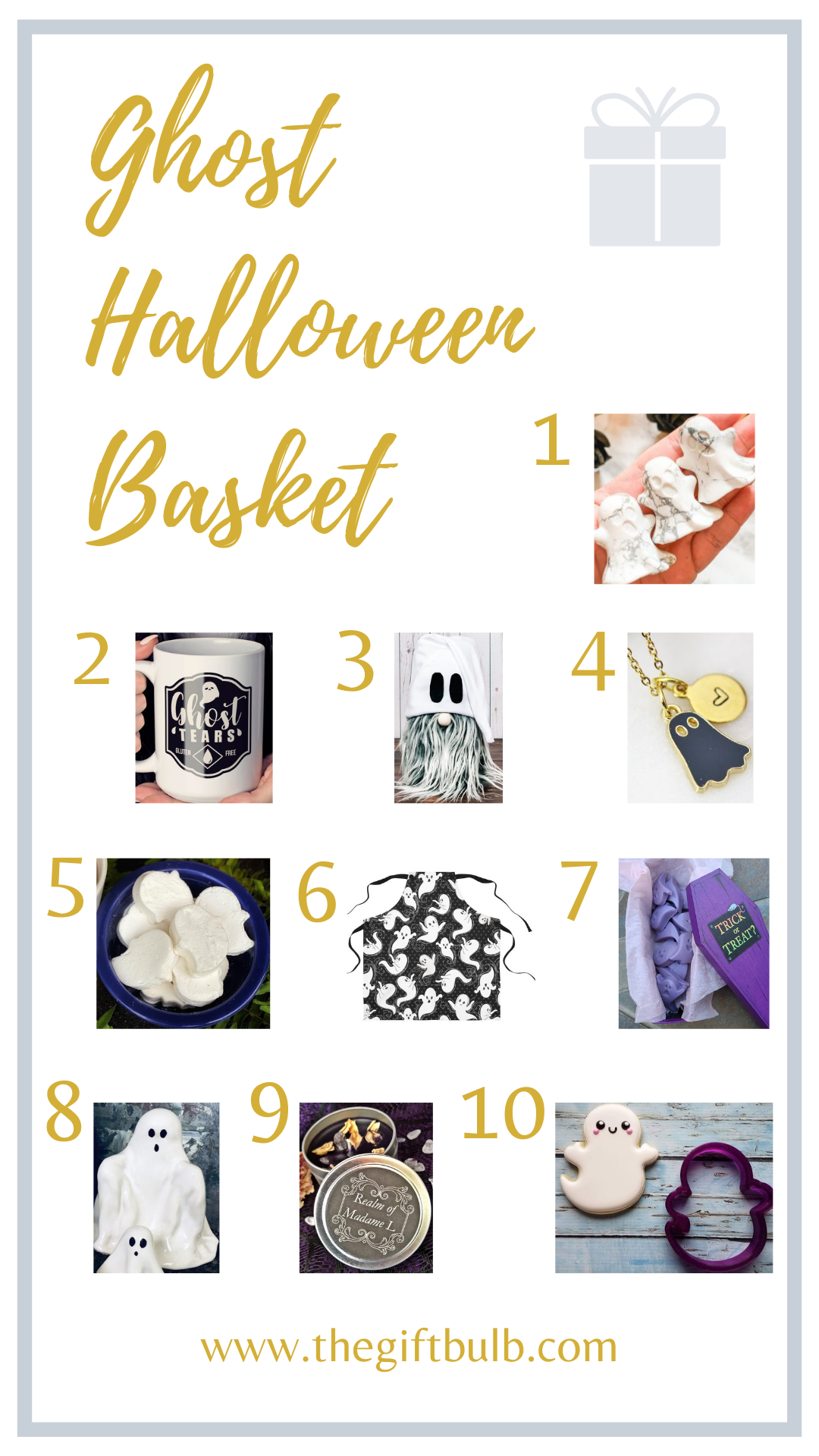 Ghost Halloween Basket