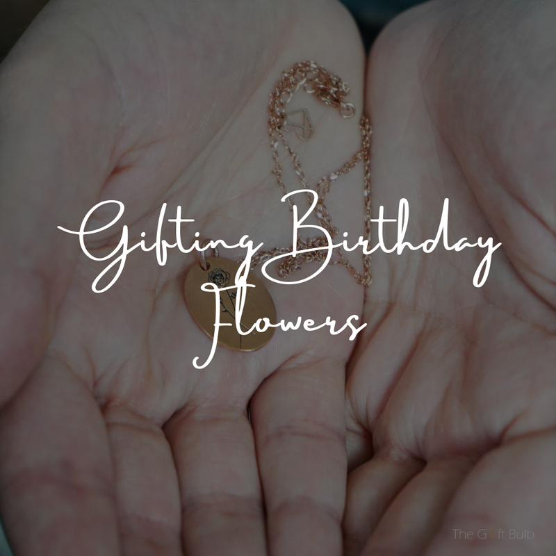 Gifting a Birth Flower Necklace