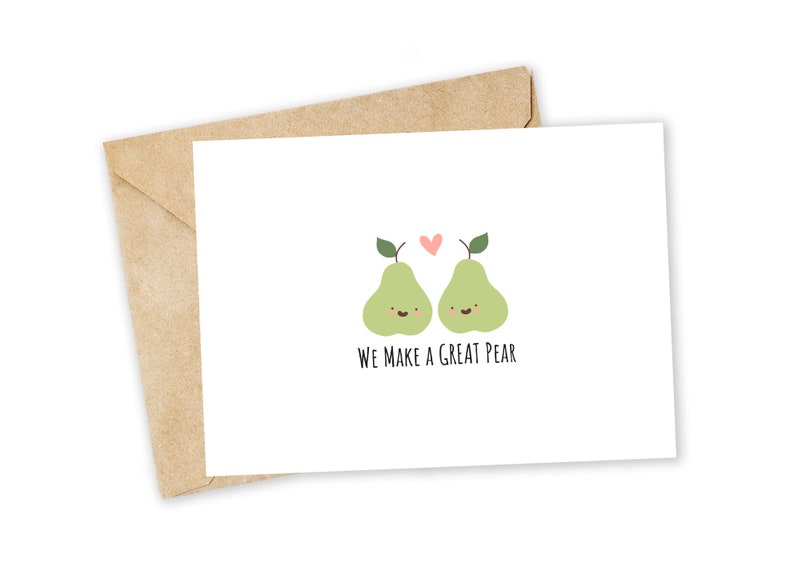 Great Pear Greeting Card