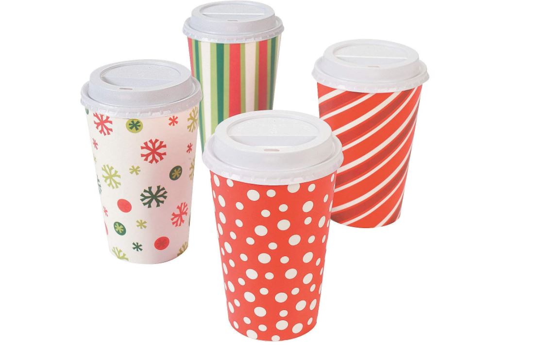 Holiday Paper Cups