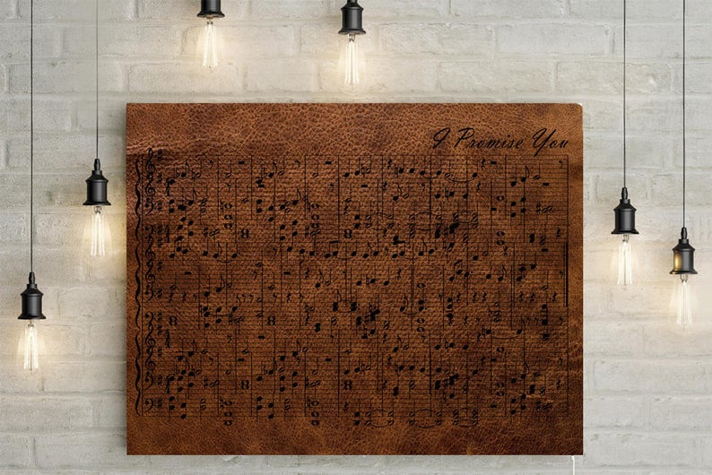 Leather Effect Sheet Music