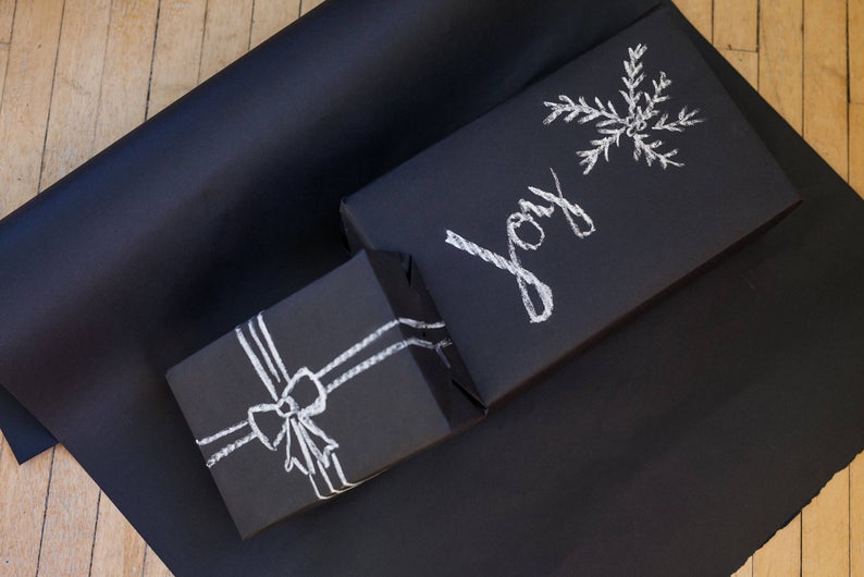 Chalkboard Wrapping Paper