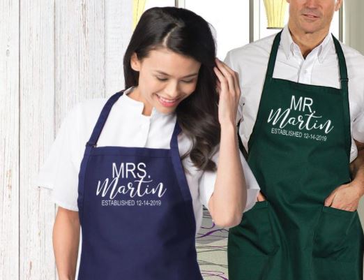 Mr. and Mrs. Aprons