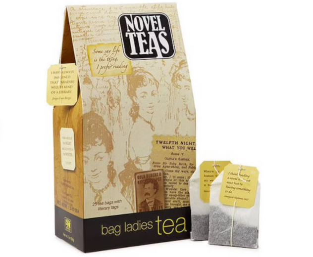 Literary Quote Tea Bags