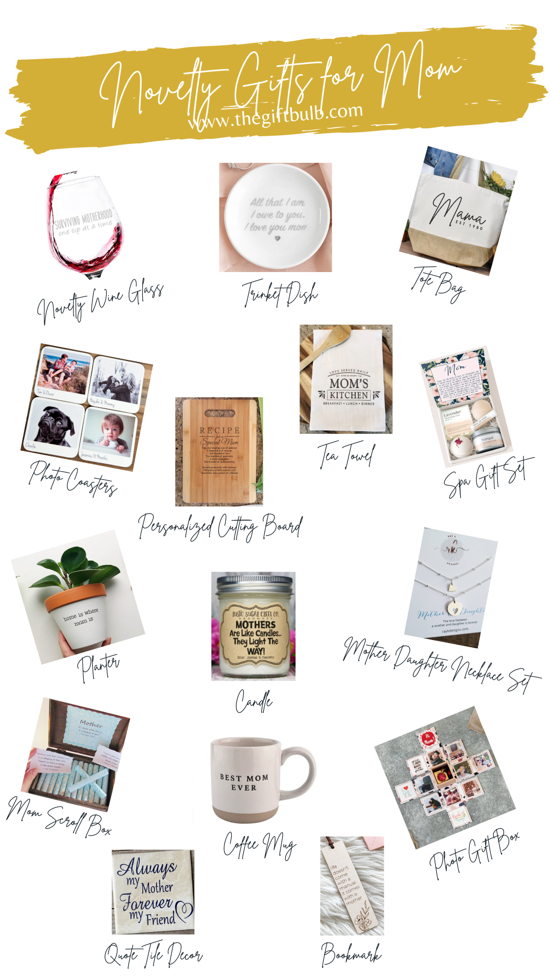 Novelty Gifts for Mom