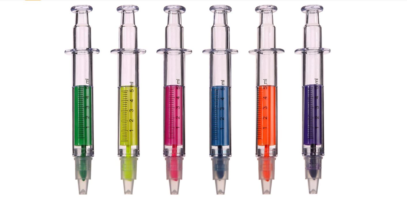 Syringe Highlighters