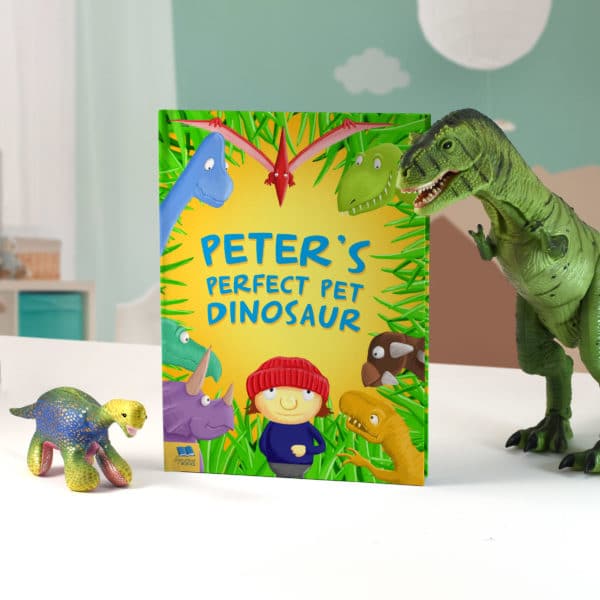 Personalized Pet Dinosaur Book