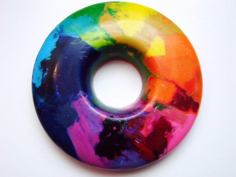 Rainbow Crayon Ring
