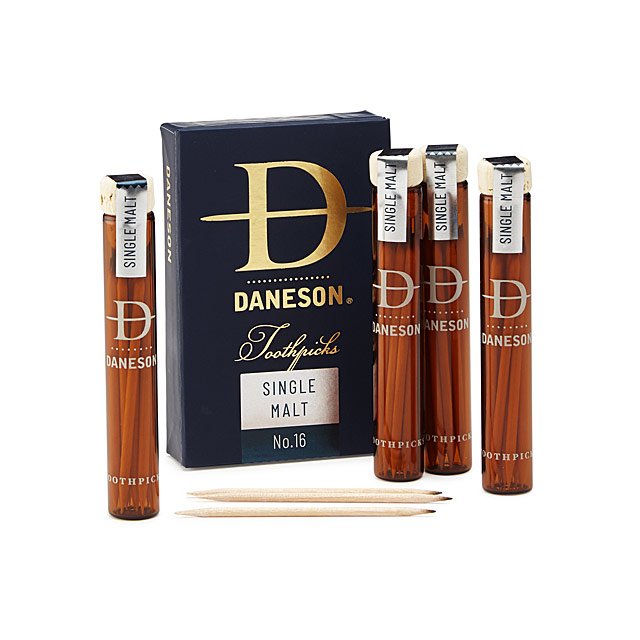 Scotch-Infused Toothpick Gift Set