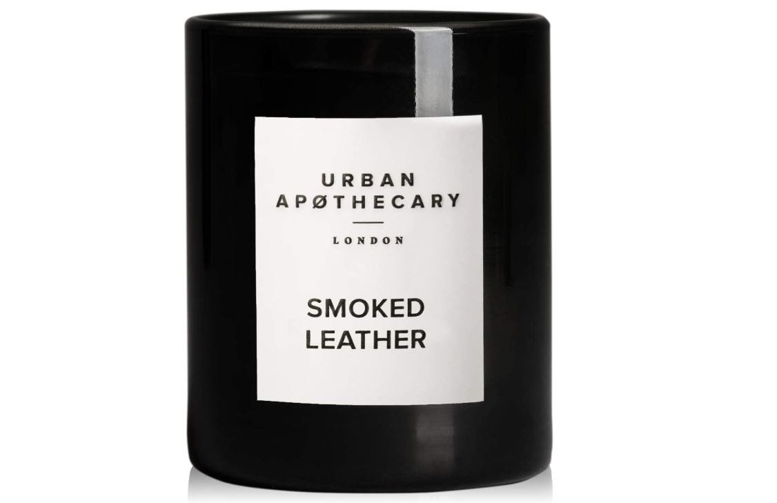 Smoked Leather Scented Candle