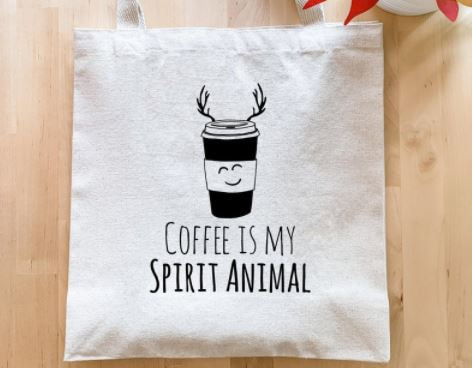 Coffee Phrase Bag